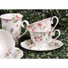 Cryspo Trio Flitzani Tsagou Porselanis me Piataki 'PRIMAVERA PURPLE' 200cc 2809616